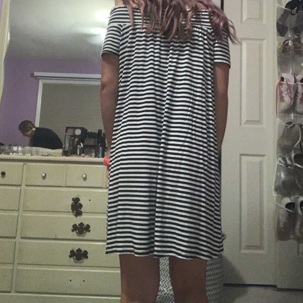 Black and White Dress